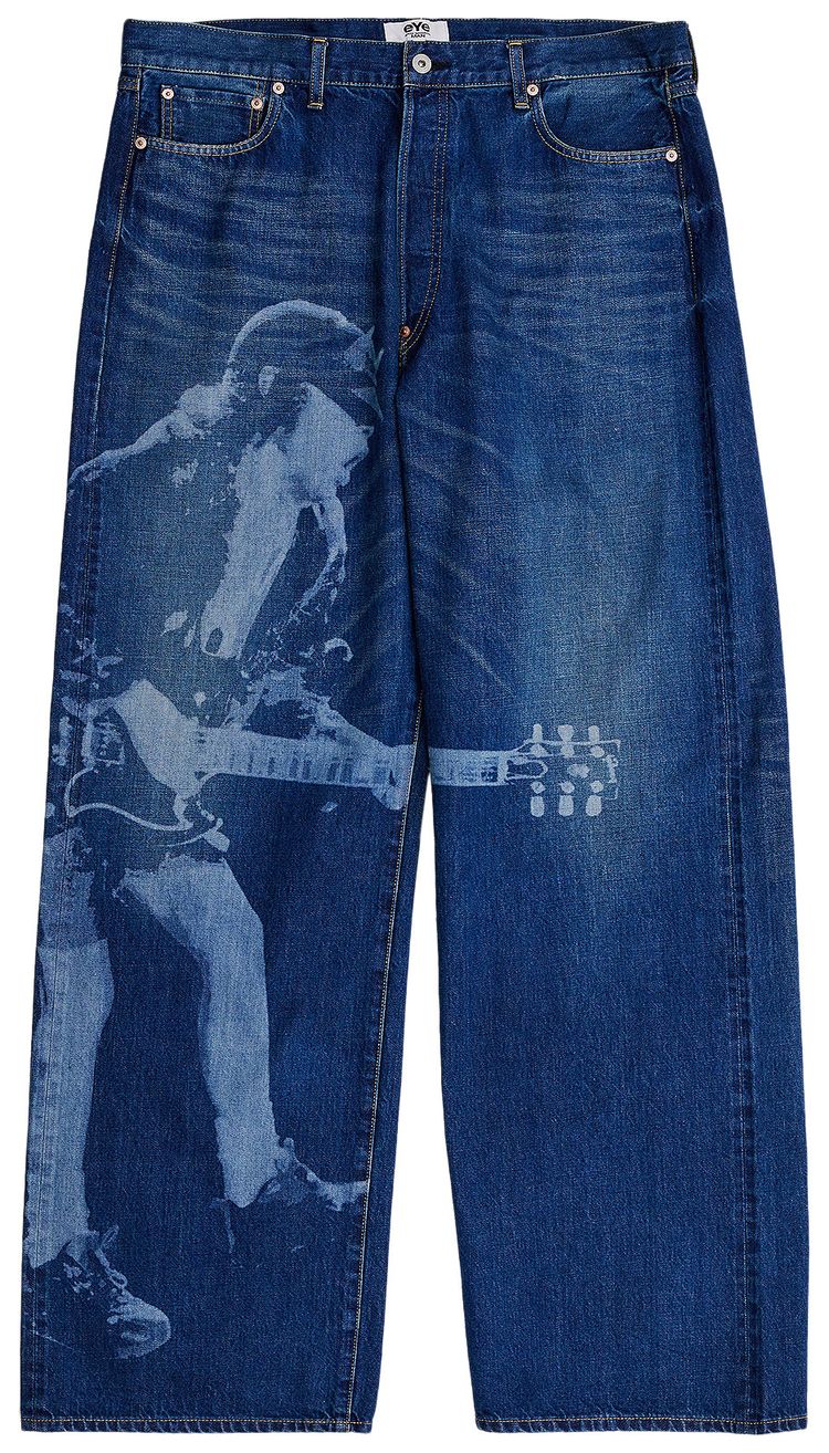 Junya Watanabe MAN Selvedge Denim Jeans IndigoBeige