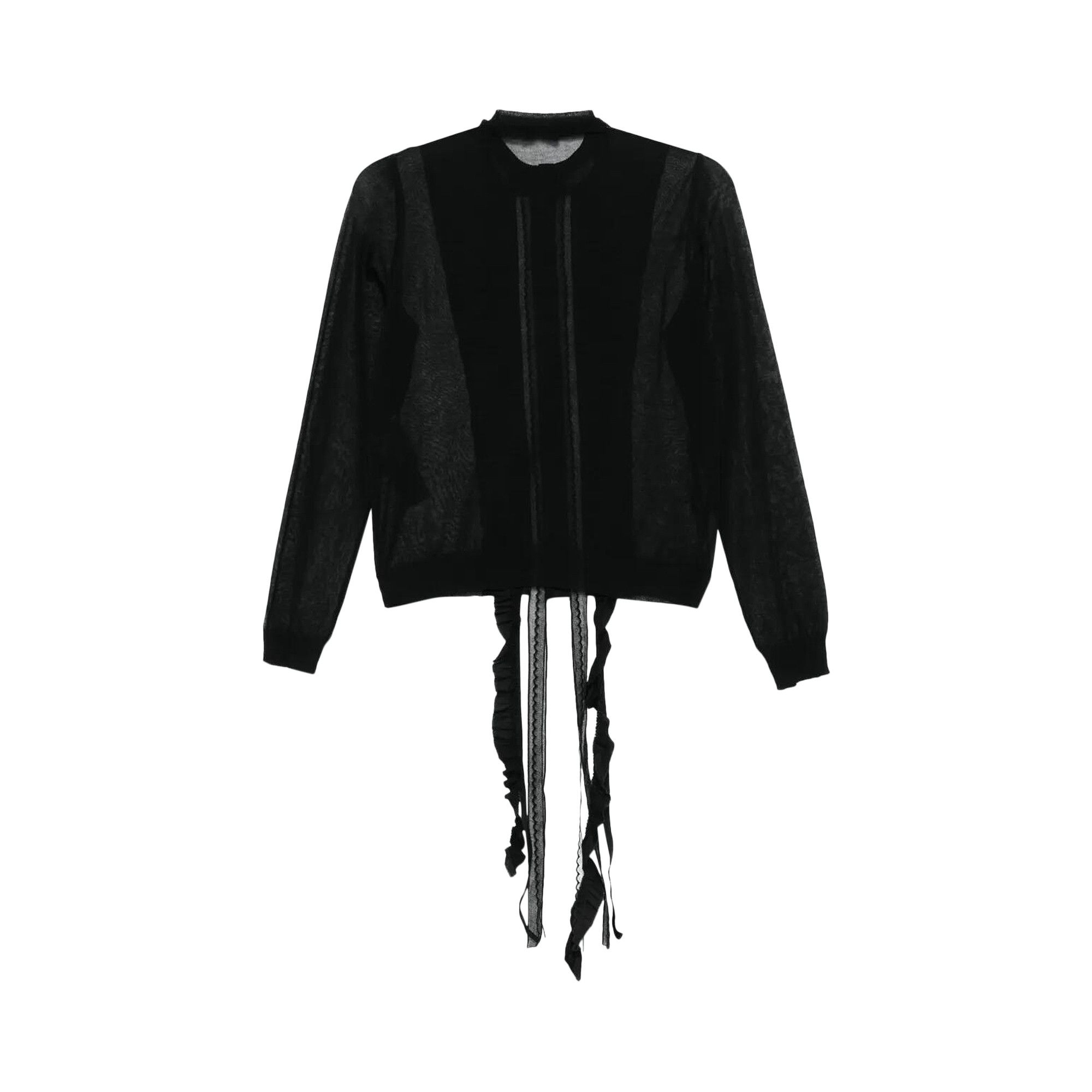 Buy Ann Demeulemeester Monya Cardigan 'Black' - 2501 W KN16 KN008