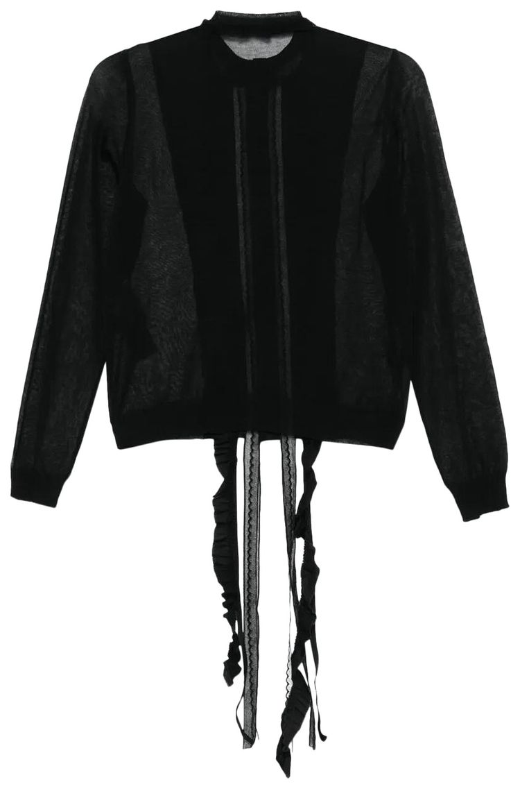 Ann Demeulemeester Monya Cardigan Black