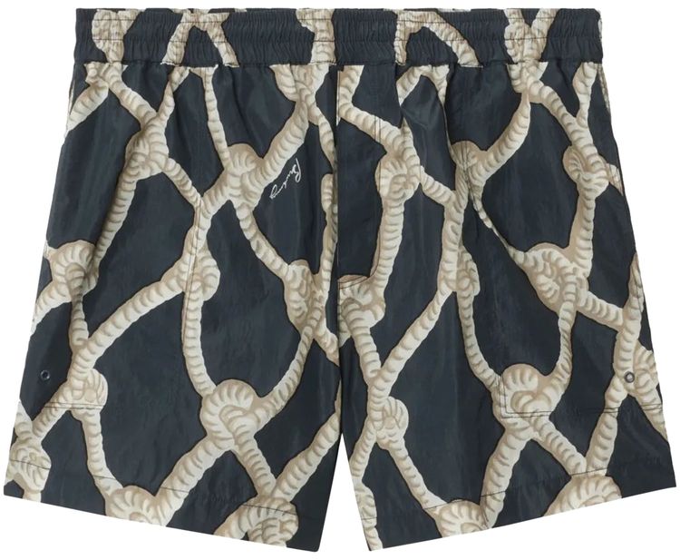 Burberry Knot Logo Shorts Sail