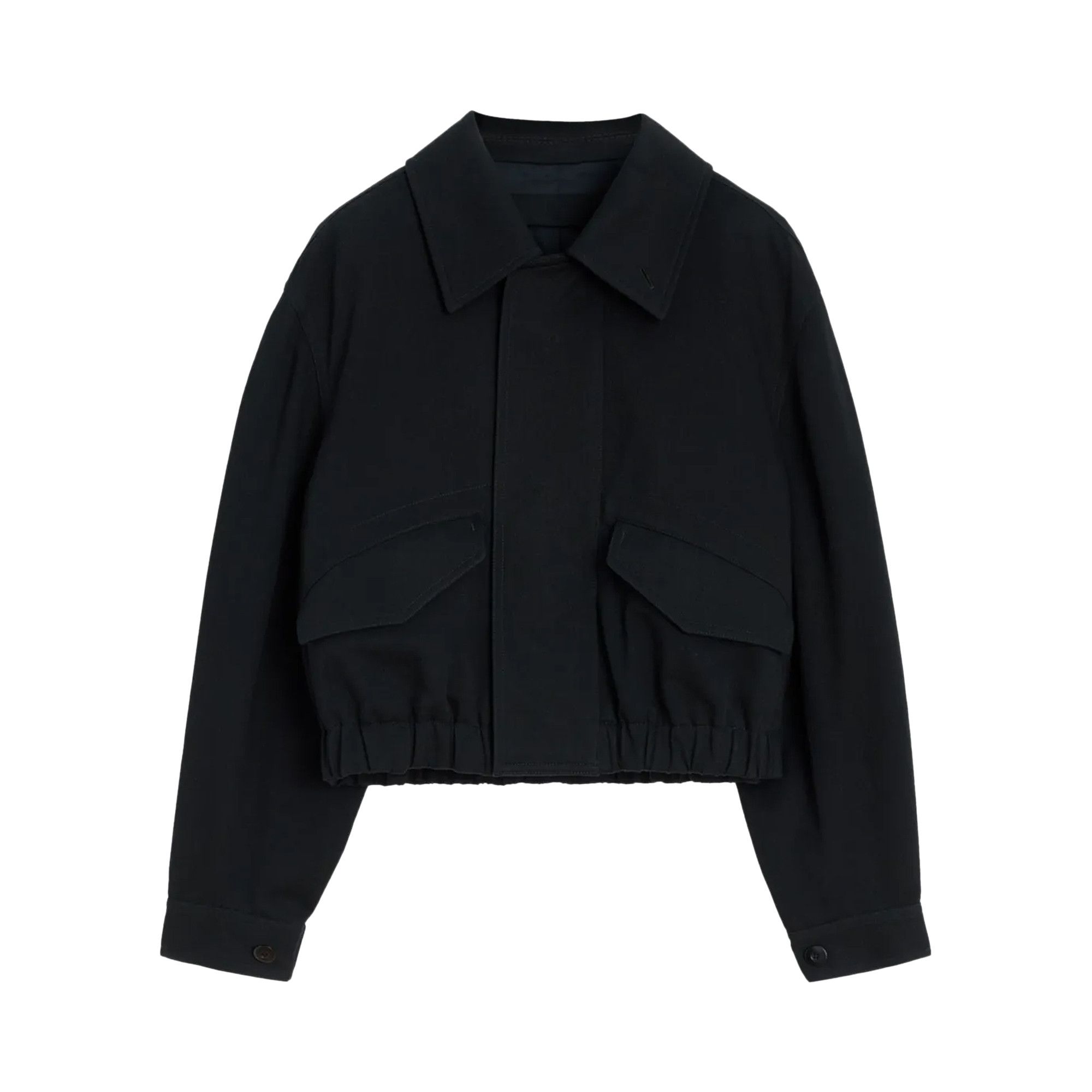 Lemaire｜JACKETS (SHORT BLOUSON (OW1149 LF1365 999)) Buy Lemaire Short Blouson 'Black' - OW1149 LF1365 BK999 | GOAT