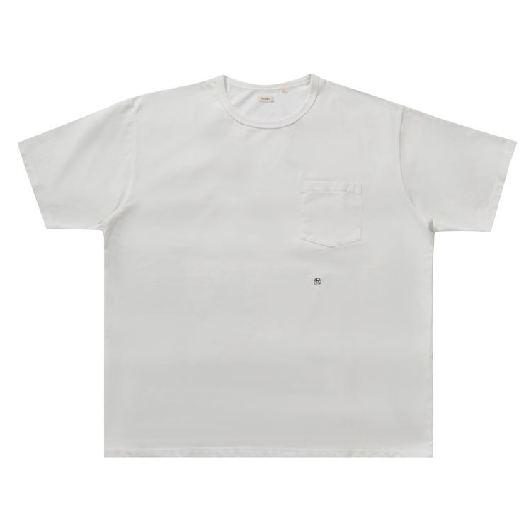 nanamica Coolmax Jersey Pocket Tee White