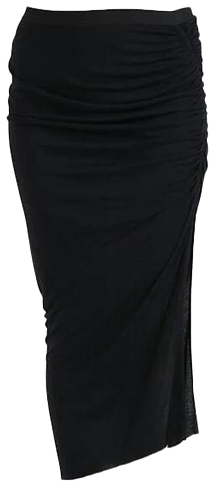 Rick Owens Lilies Svita Knee Skirt Black