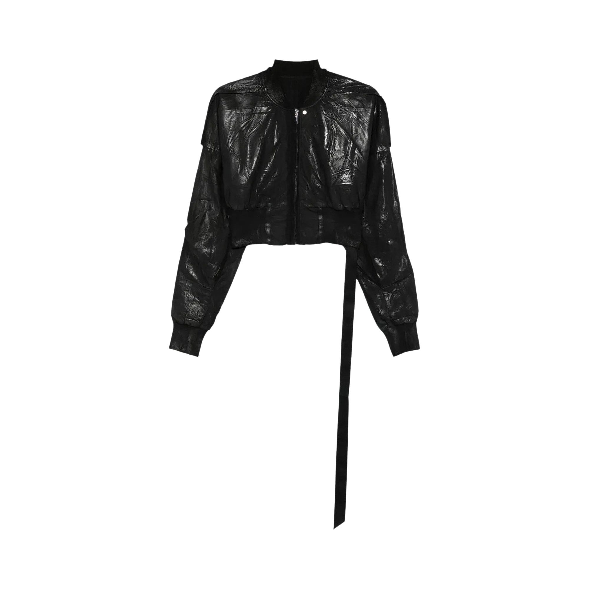 Buy Rick Owens DRKSHDW Cropped Bomber Flight Jacket 'Black