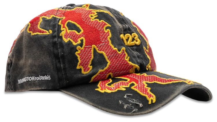 RIVINGTON roi Rebis Lambs Cap BlackRed