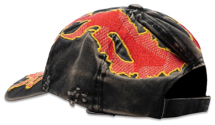 RIVINGTON roi Rebis Lambs Cap BlackRed