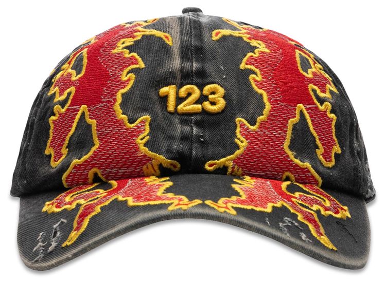 RIVINGTON roi Rebis Lambs Cap BlackRed