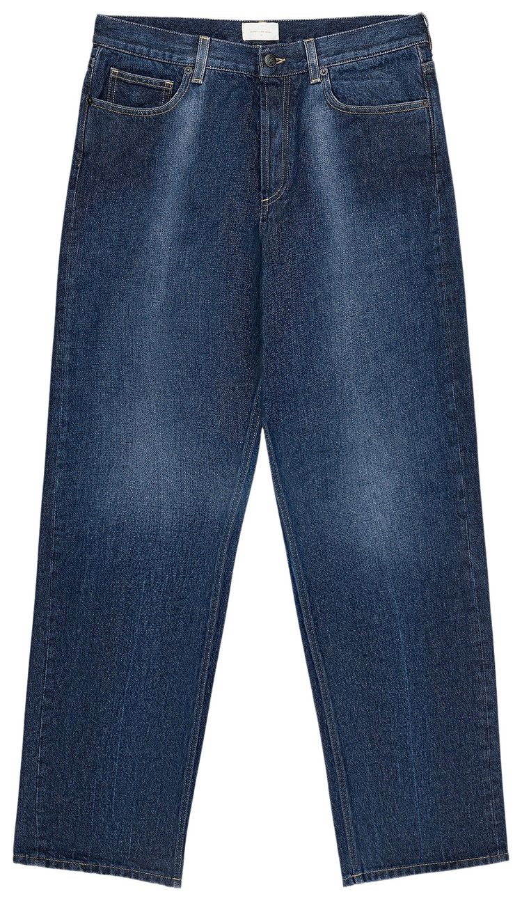 Aime Leon Dore Cowboy Crease Straight Fit Denim Dark Wash