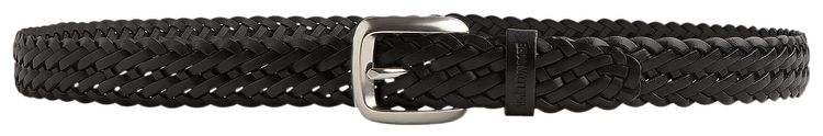 Aime Leon Dore Braided Leather Belt Black