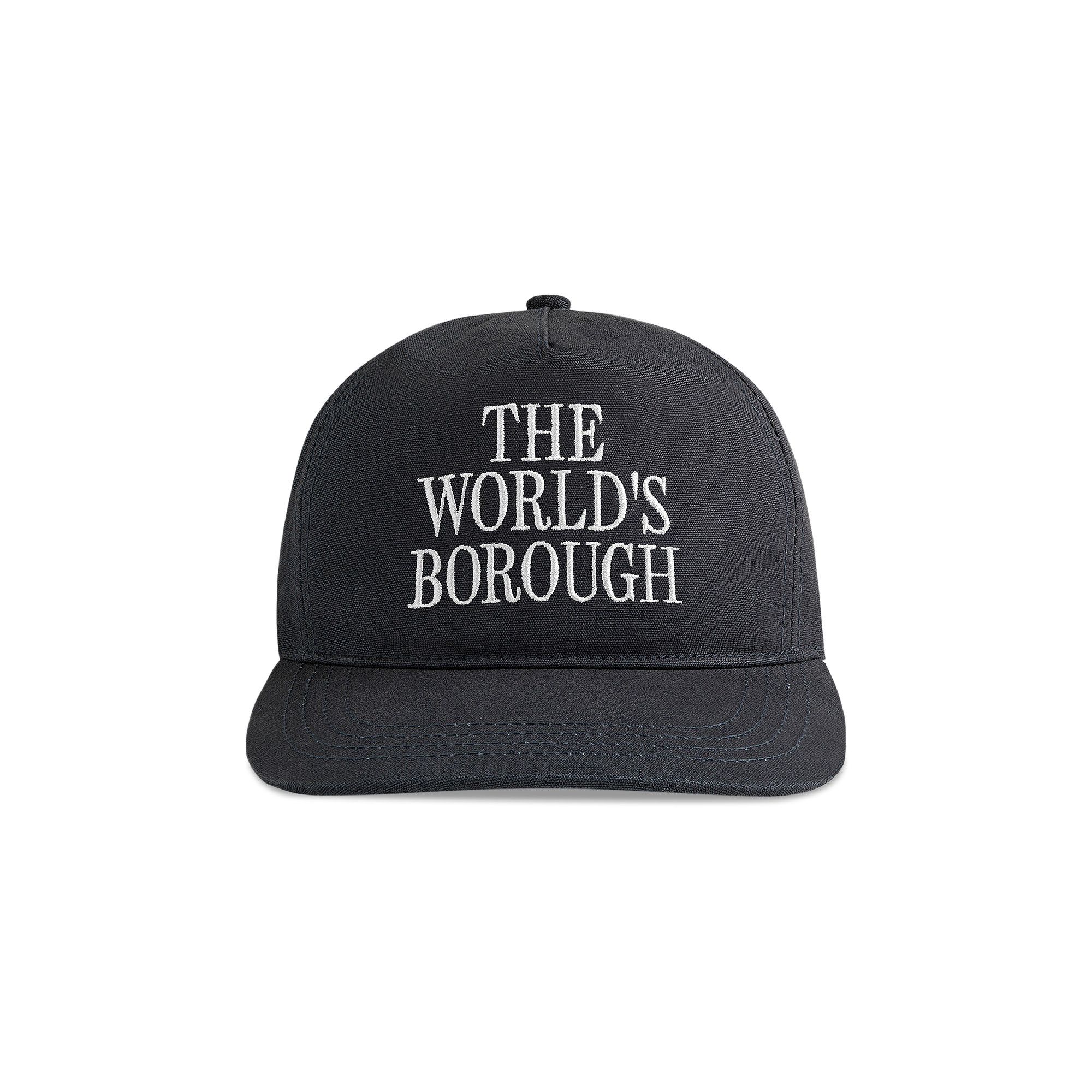 帽子 aime leon dore The World's Borough Cap Buy Aimé Leon Dore The World's Borough Hat 'Navy Blazer