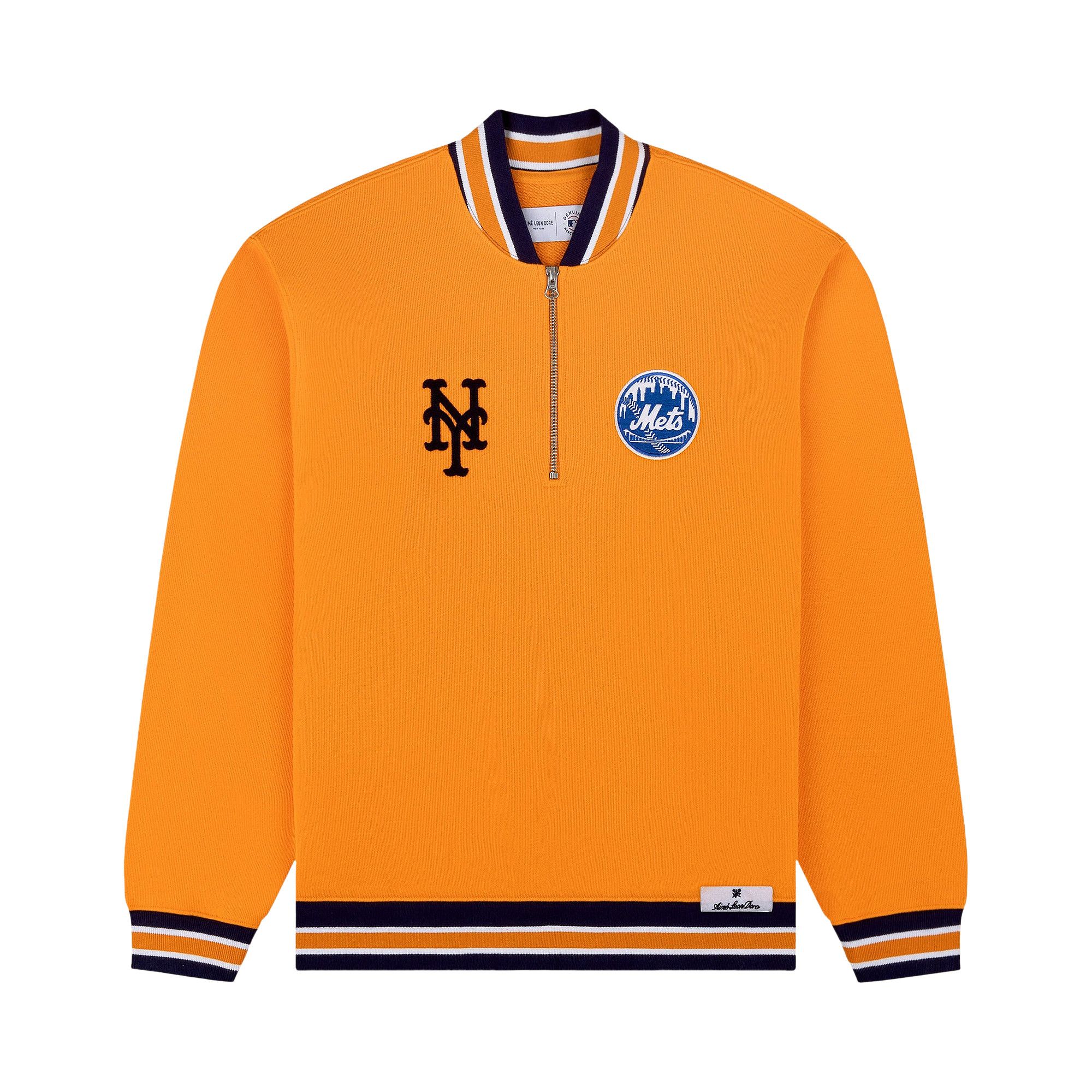Buy Aimé Leon Dore x New York Mets Quarter Zip Pullover 'Oriole