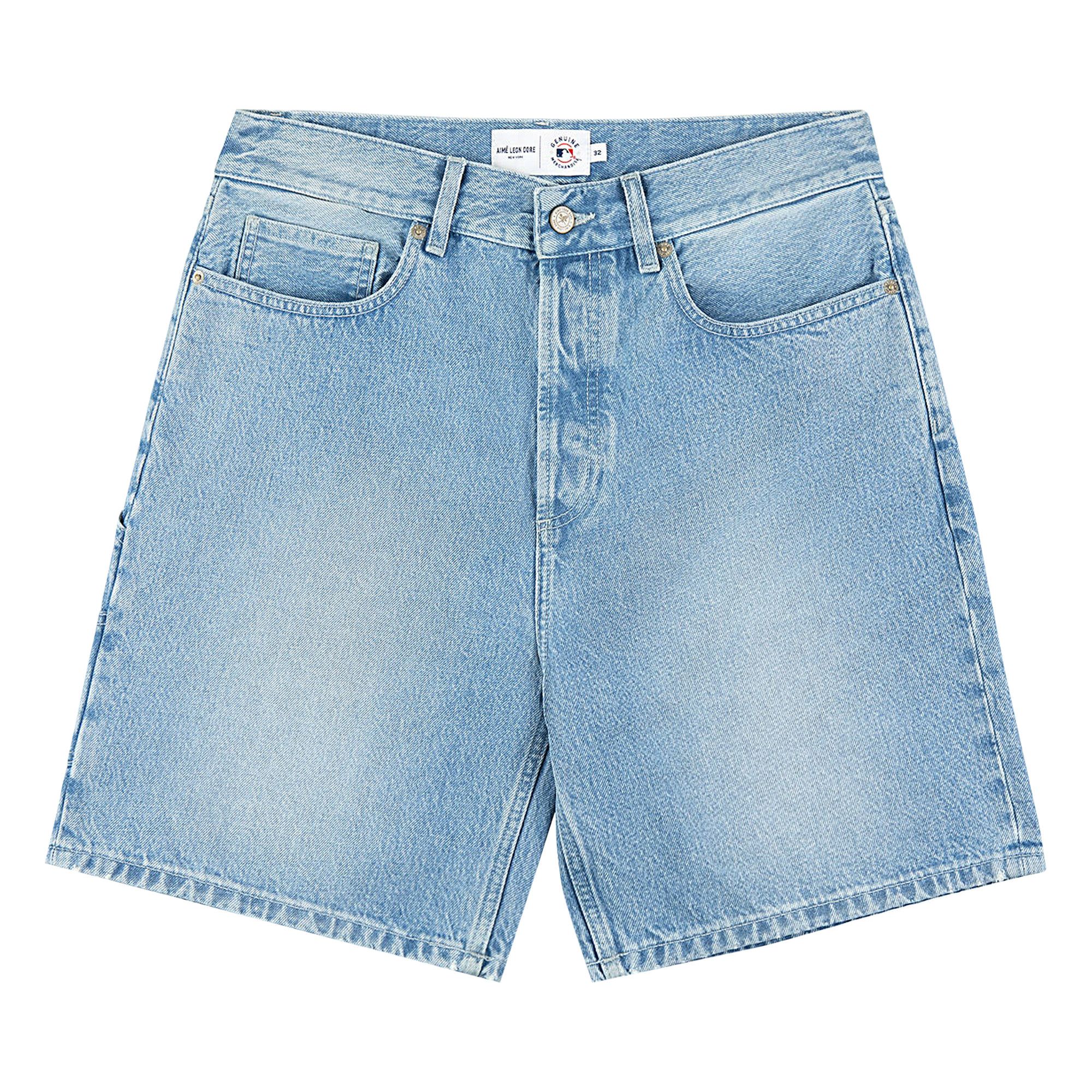 パンツ AIME LEON DORE Denim Short Buy Aimé Leon Dore x New York Mets Denim Shorts 'Light Wash