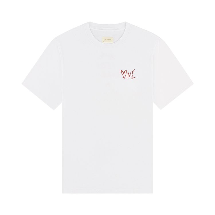 Aime Leon Dore Aime Handwritten Tee Bright White
