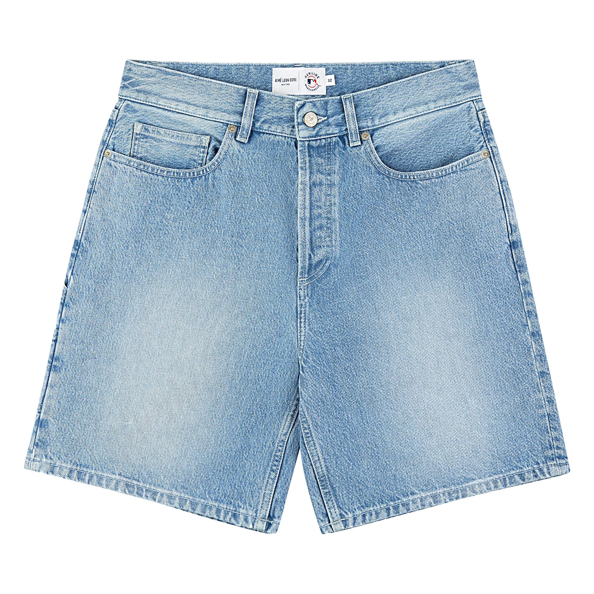 パンツ AIME LEON DORE Denim Short Buy Aimé Leon Dore x New York Yankees Denim Shorts 'Light