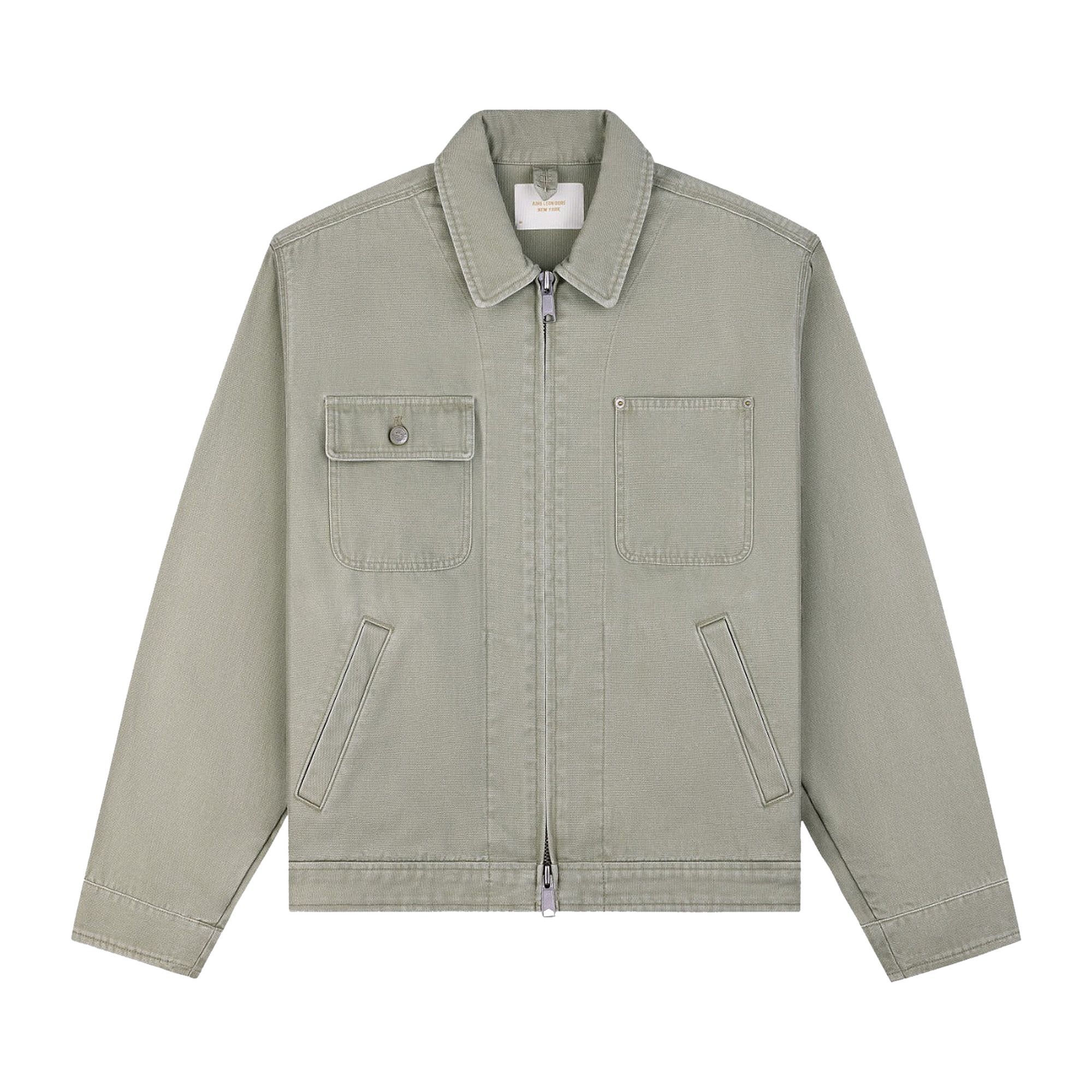 Buy Aimé Leon Dore Canvas Ranch Jacket 'Laurel Oak' - SS25WJ003