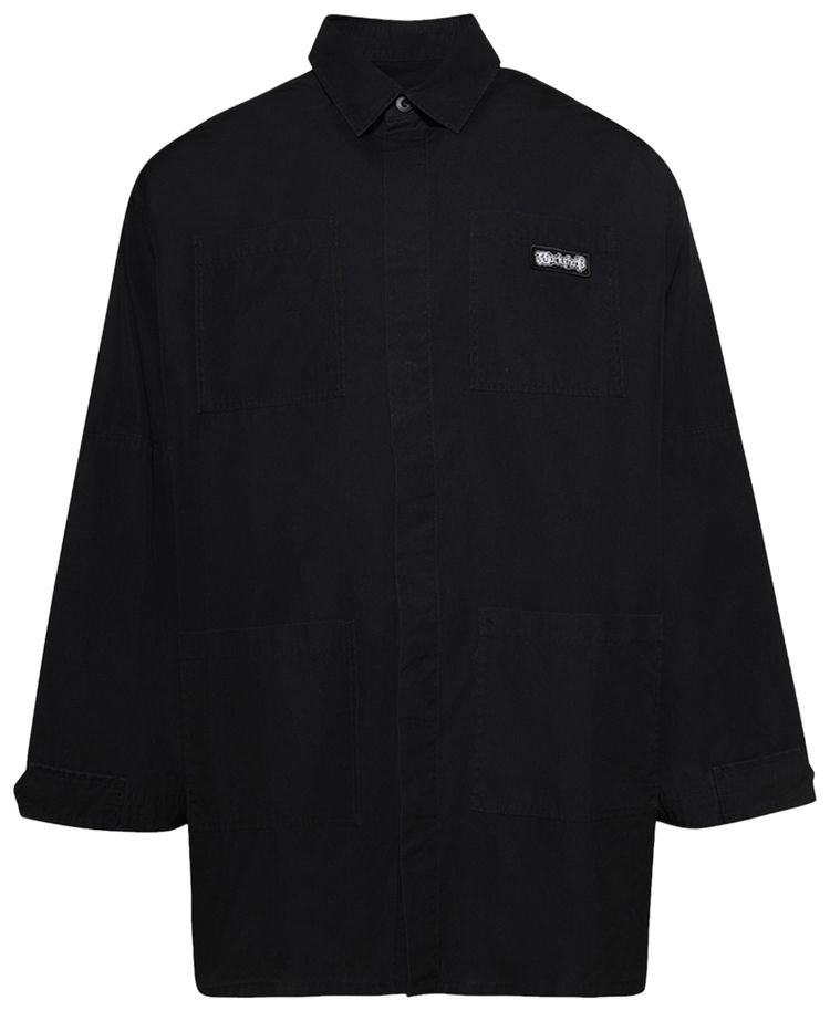 032C Intermission Cargo Overshirt Black