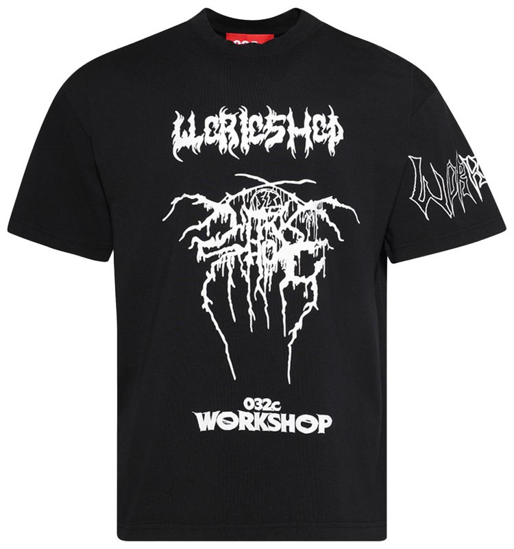 032C Armour T Shirt Faded Black