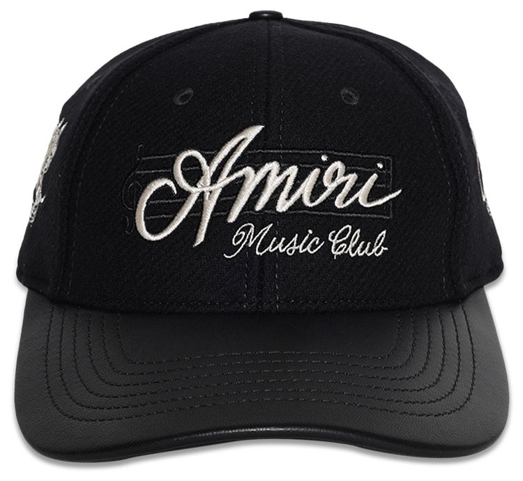 Amiri Hollywood Music Club Cap Black