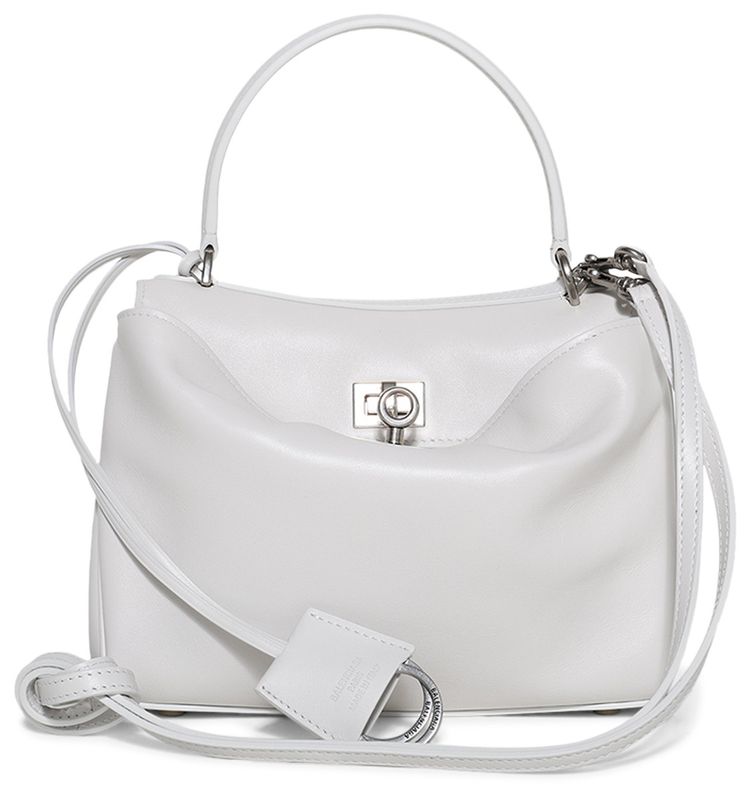 Balenciaga Rodeo Mini Top Handle Bag Optic White