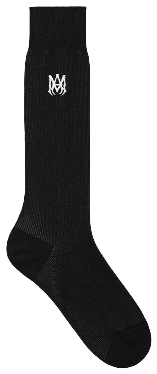 Amiri MA Dress Sock Black