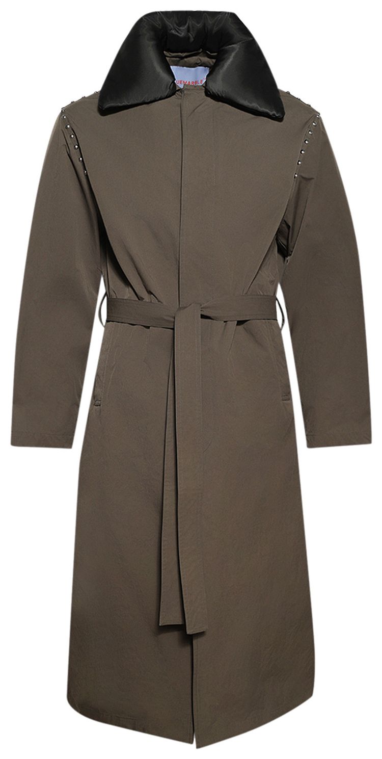 BLUEMARBLE Long Car Coat Khaki