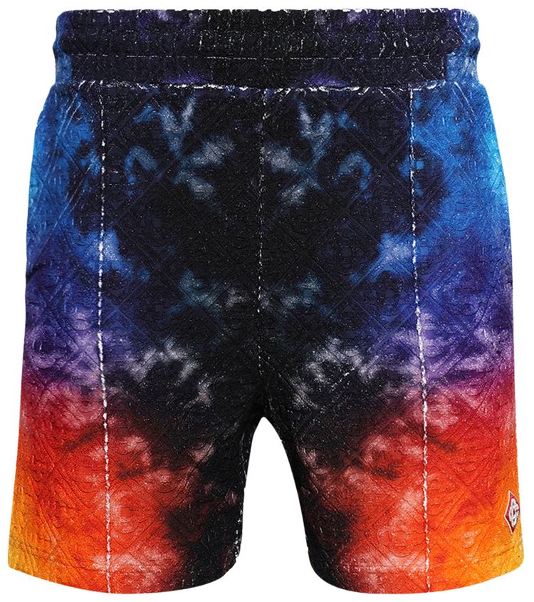 Casablanca Gradient Towelling Shorts Multicolor