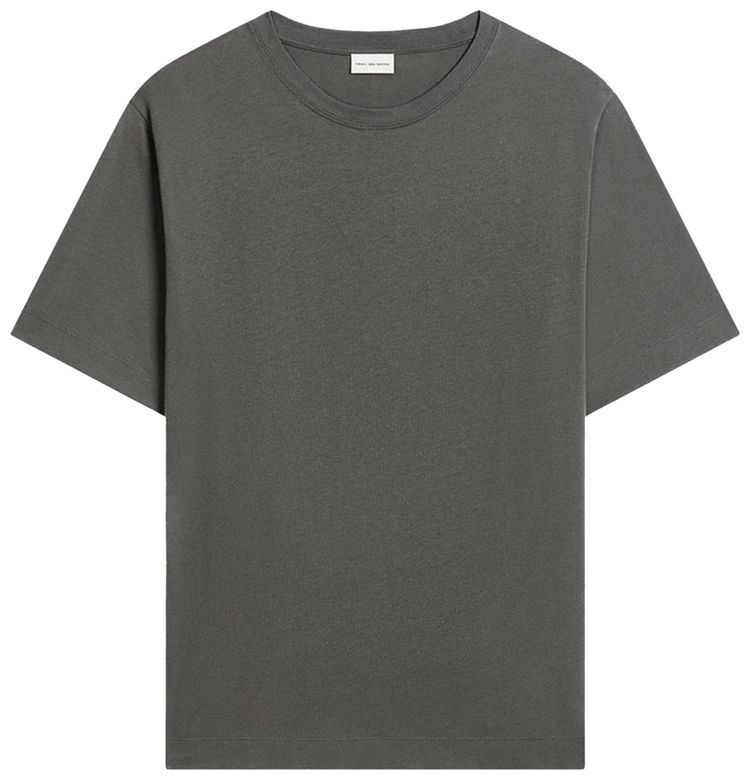 Dries Van Noten Short Sleeve T Shirt Dark Grey