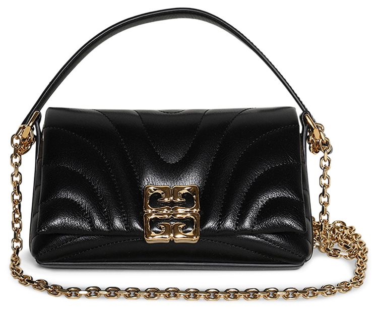 Givenchy 4G Liquid Chain Wallet Black