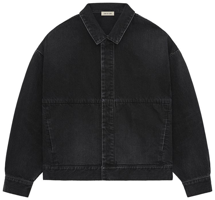 Fear of God Denim Trucker Jacket Black