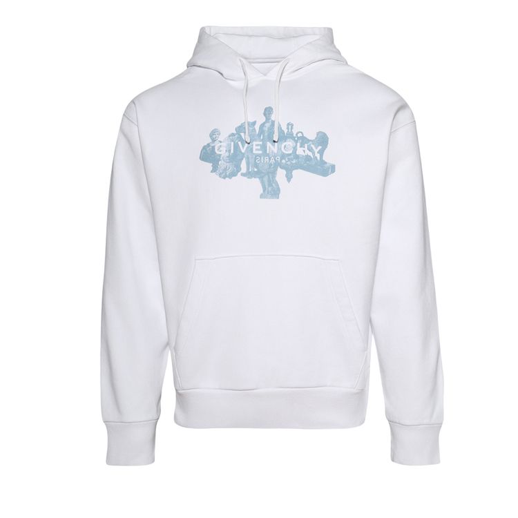 Givenchy Boxy Fit Hoodie White