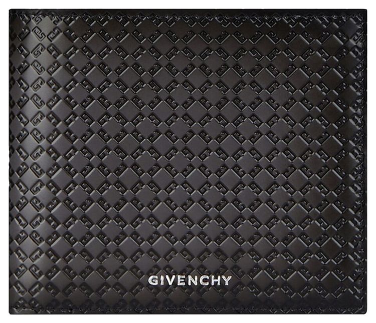 Givenchy Monogram 72 Bifold Wallet Dark Grey