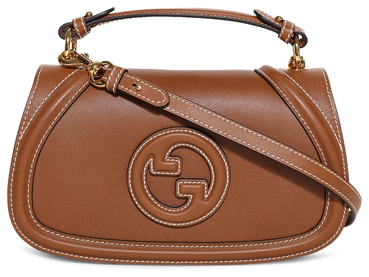 Gucci Blondie Medium Top Handle Bag Light Brown