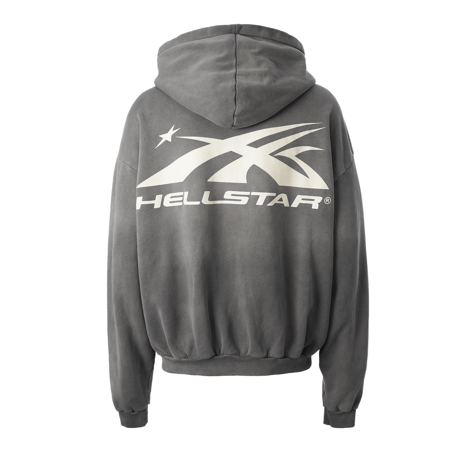 Buy Hellstar Hs Logo Zip-Up 'Grey' - HSCC01HO01 GRY | GOAT