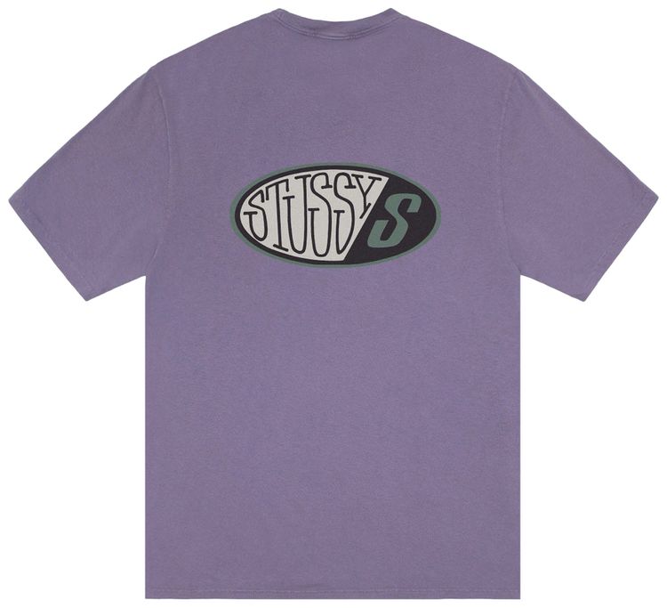 Stussy Pitstop Tee Pigment Dyed Grape