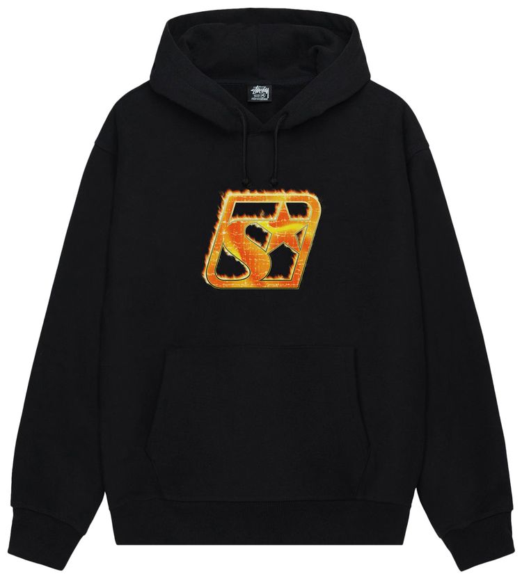 Stussy Blaze Hoodie Black