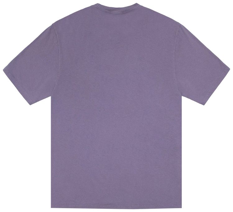Stussy Big  Meaty Tee Pigment Dyed Grape