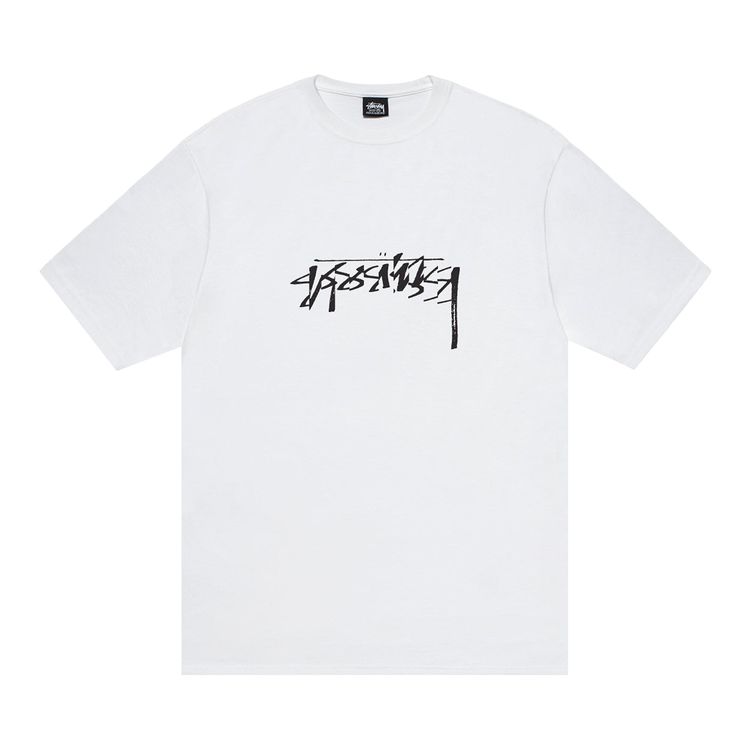 Stussy Sliced Tee White