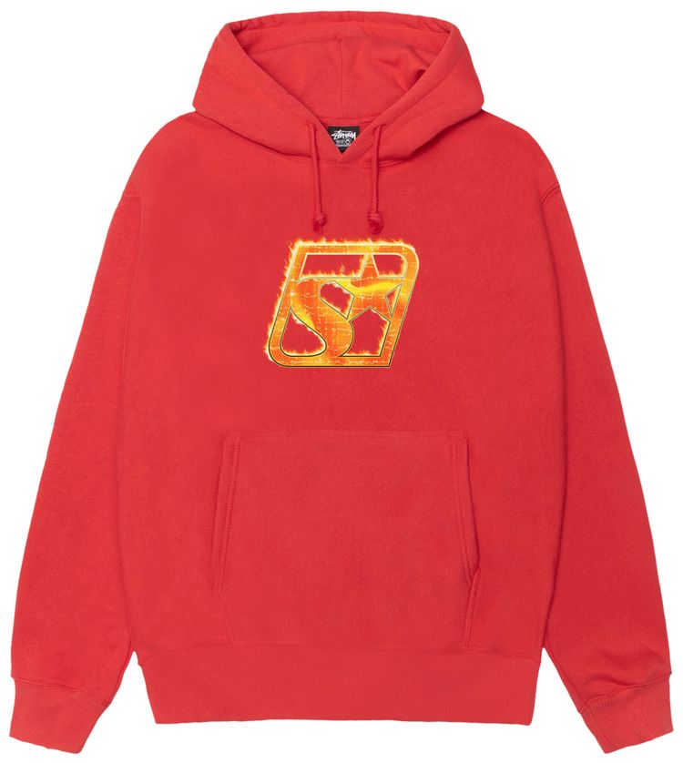 Stussy Blaze Hoodie Cayenne