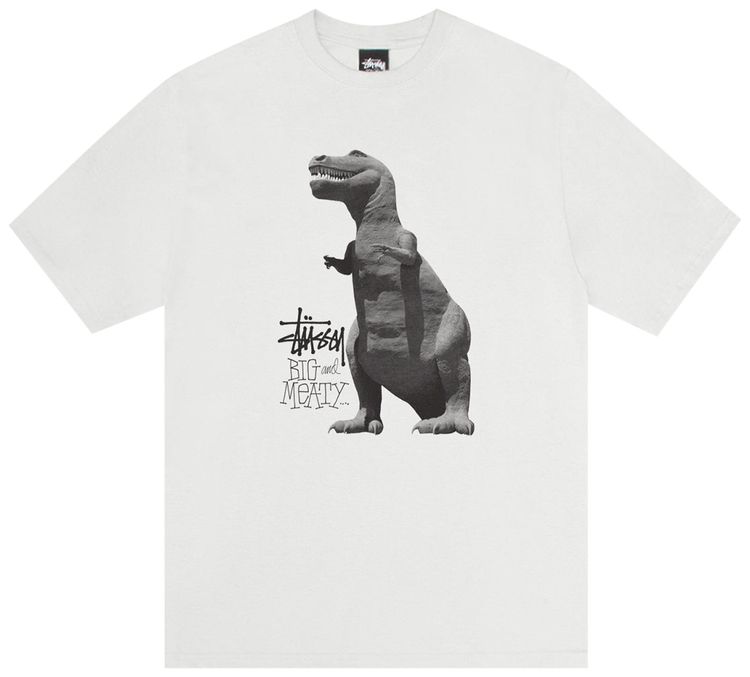 Stussy Big  Meaty Tee Pigment Dyed Natural