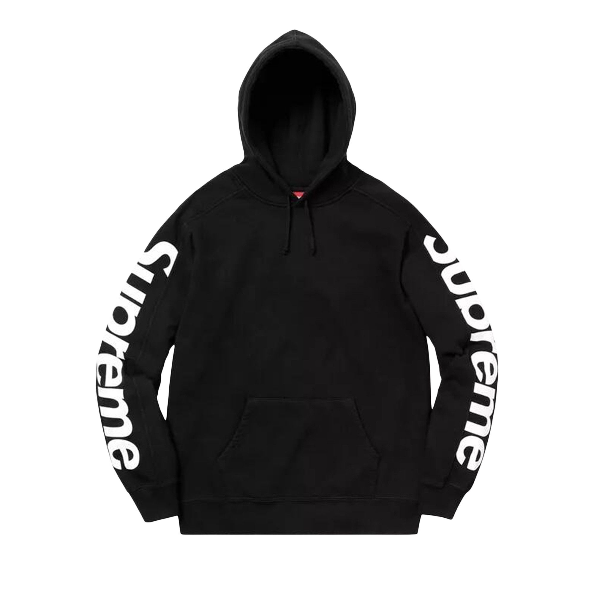 Buy Supreme Sideline Hooded Sweatshirt 'Black' - SS18SW25 BLACK | GOAT