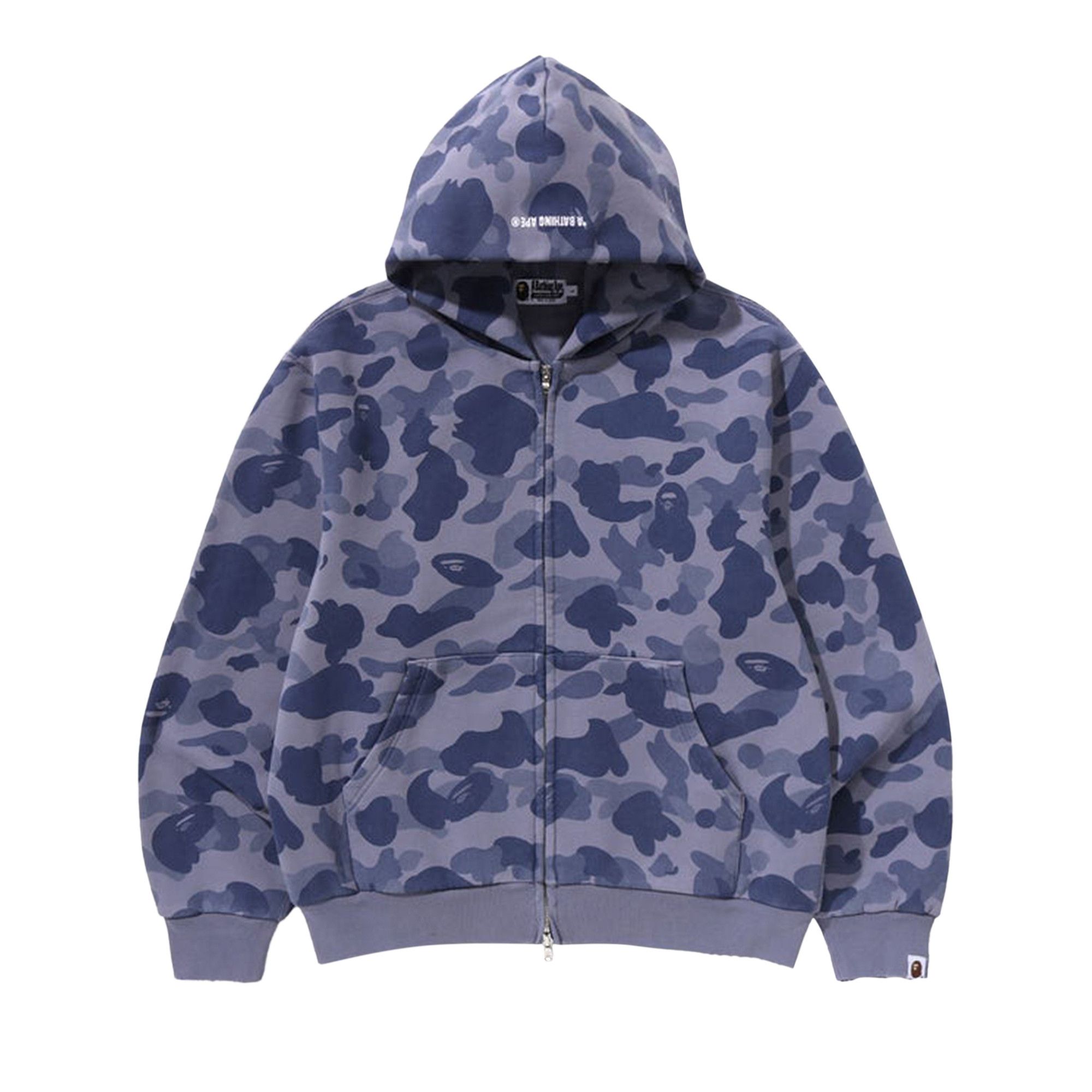 トップス 1STCAMOHEAVY WASH CROPPED FIT ZIP HOODIE Buy BAPE 1st Camo Heavy Wash Cropped Fit Zip Hoodie