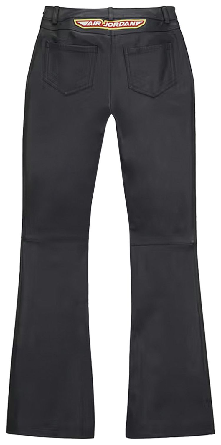 Air Jordan x Cactus Jack by Travis Scott Womens Leather Pants Black