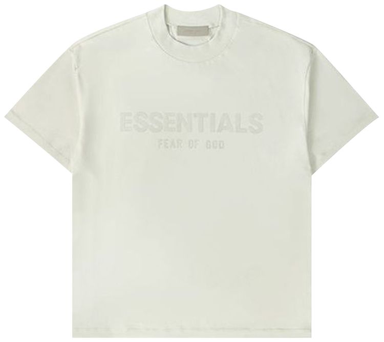 Fear of God Essentials 3D Logo Tee Mozzarella