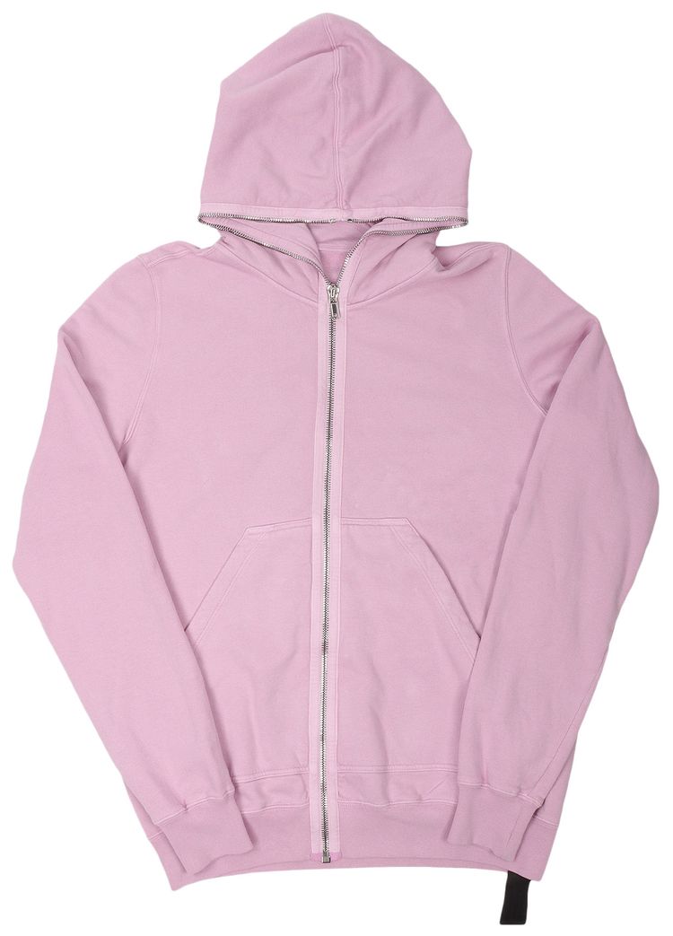 Rick Owens DRKSHDW Gimp Zip Up Hoodie Dirty Pink