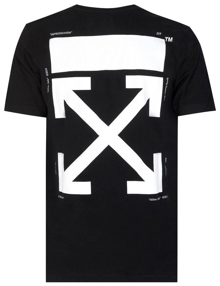 Off White Kiss Print Crewneck T Shirt Black