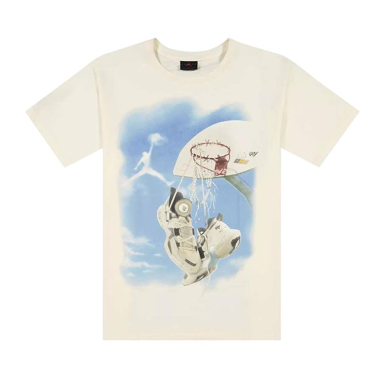 Air Jordan x Honor The Gift Russell Westbrook Crossover Cartoon T Shirt White