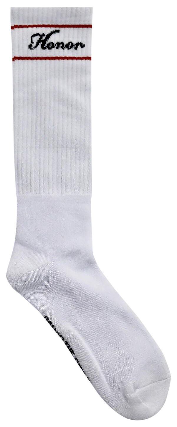 Honor The Gift Honor Striped Ribbed Sock White
