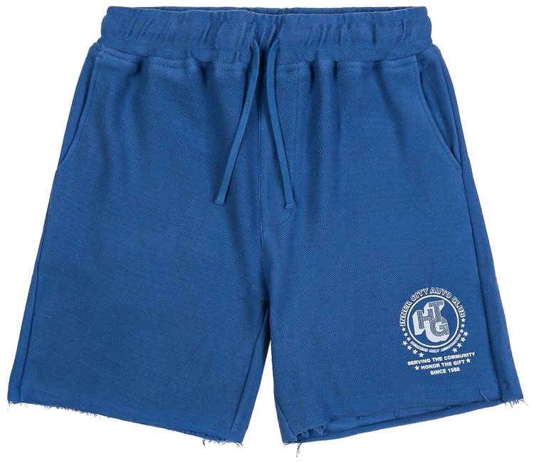 Honor The Gift Race Herringbone Short Blue