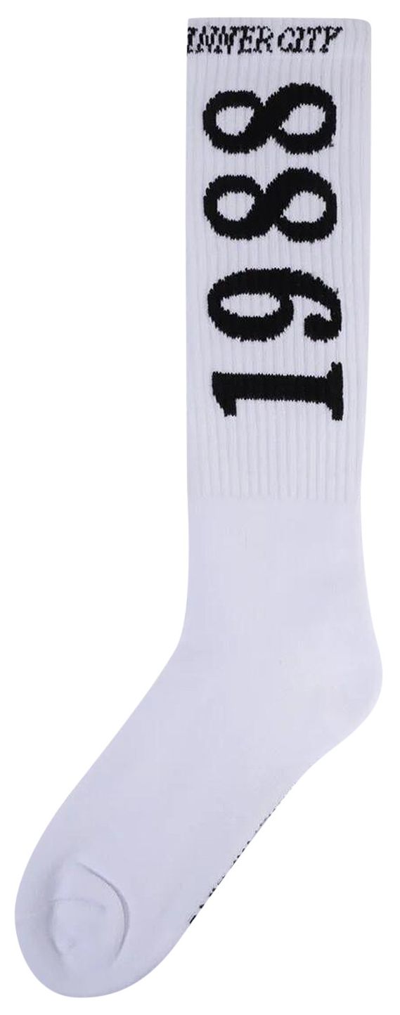Honor The Gift 1988 Ribbed Sock White