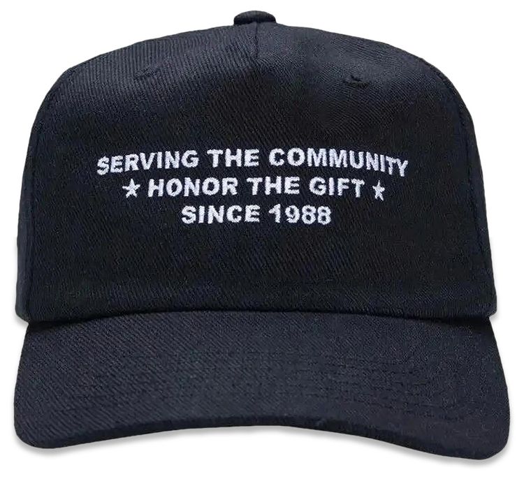 Honor The Gift Community Trucker Cap Black